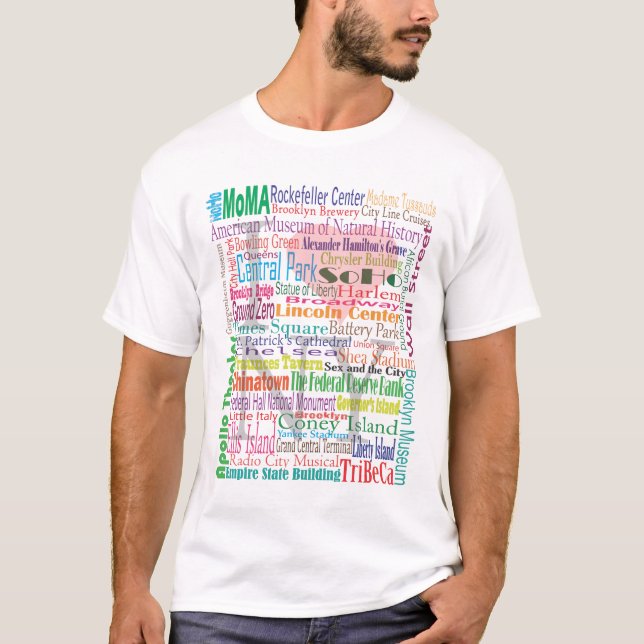 T-shirt guide (Devant)