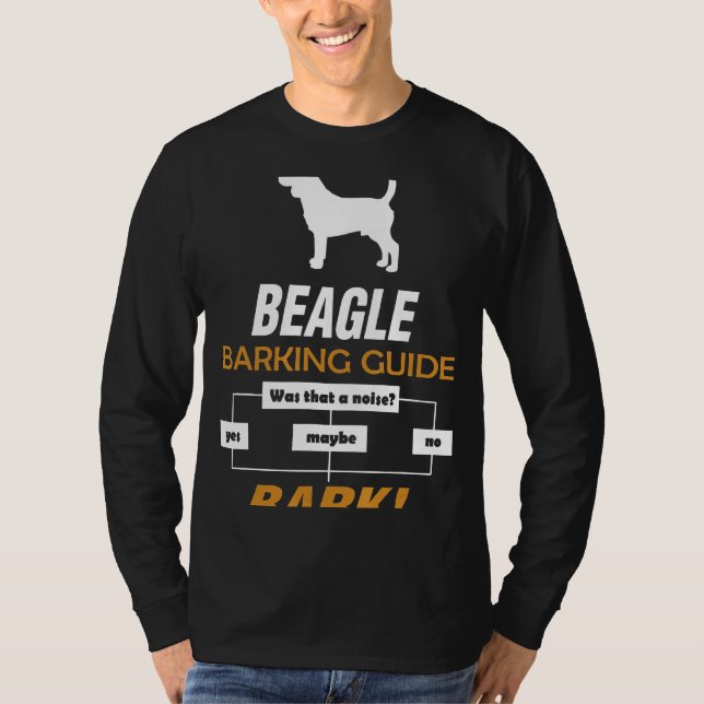 T-shirt Guide beagle d'écorce Animaux (Devant)