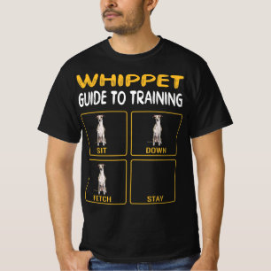 T-shirt guide blanc pour l'entraînement de l'obéissance ch