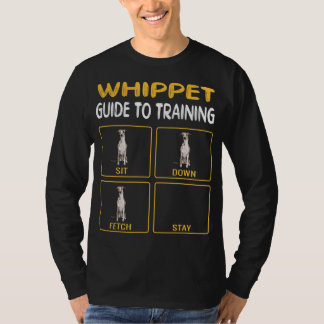 T-shirt guide blanc pour l'entraînement de l'obéissance ch