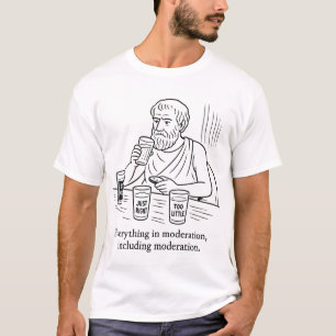 T-shirt Guide d'Aristote à la modération