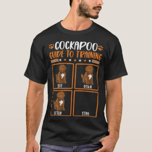 T-shirt Guide de Cockapoo pour l'entraînement