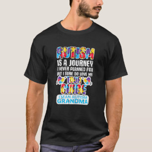 T-shirt Guide de Tournée du Voyage de l'Autisme Féminin Ja