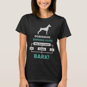 T-shirt Guide d'écorçage Doberman 824