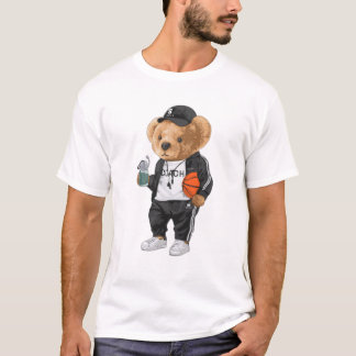 T-shirt Guide Grizzly : entraîneur de basket-ball