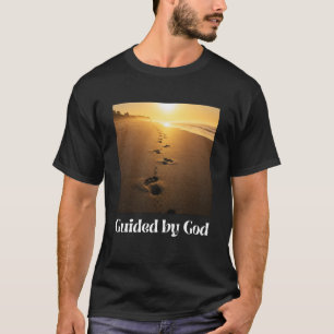 T-shirt Guidée par Dieu - Étapes de la Foi