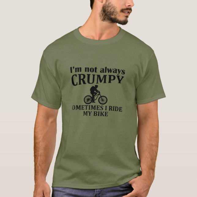 T-shirt Guillemets motocyclistes amusants (Devant)