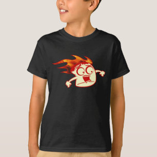 T-shirt Guimauve drôle sur le feu