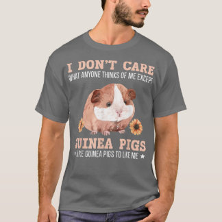 T-shirt Guinea Pig Dad Mom Rodent Pet Lover Wheek Wheek Ca