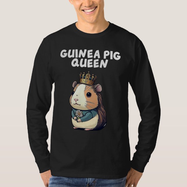 T-shirt Guinea Pig Mom Dad  Piggy  Chew Cage  1 (Devant)