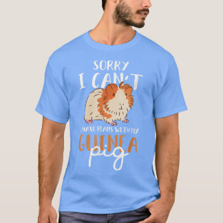 T-shirt Guinea Pig Wheek Lover Guinea Pig Girl
