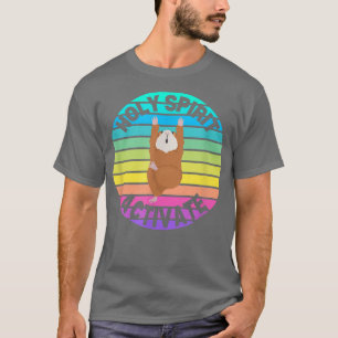 T-shirt GUINEA PIG Yoga HOLY SPIRIT ACTIVATE Funny Yoga Po