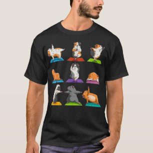 T-shirt Guinea Pig Yoga Position Workout Gift 