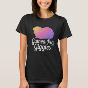 T-shirt Guineas Amateurs Cadeau Guinée Pig Giggles