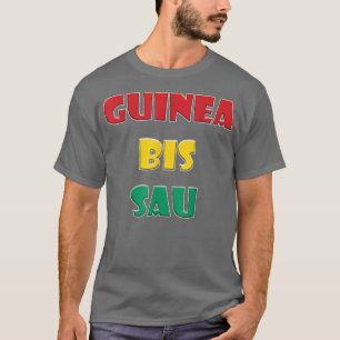 T-shirt guinée bissau Mots colorés