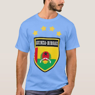 T-shirt Guinée-Bissau Poche d'armes fierté nationale