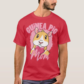 T-shirt Guinée Chiens Maman Animaux Adultes Animaux Guinée