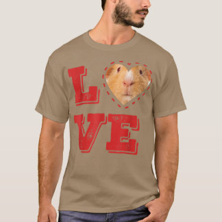 T-shirt Guinée Cochon Amour Amour Amour Tout Le Monde Tomb