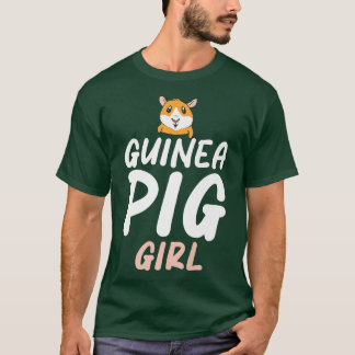 T-shirt Guinée Cochon fille mignonne Guinée cochon Premium