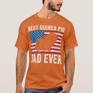 T-shirt Guinée Cochon Papa américain Drapeau drôle Guinée
