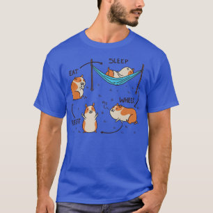 T-shirt Guinée Cochon T Guinée Cycle de cochon Le hamster
