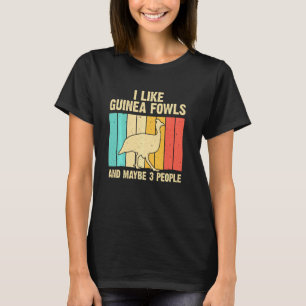 T-shirt Guinée Doigt Pour Hommes Femmes Guinée Hen Bird
