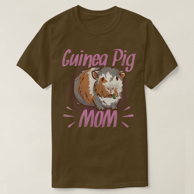 T-shirt Guinée - Maman au porc (Design devant)