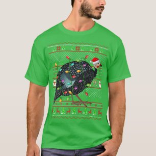T-shirt Guinée Oiseau Fowl Lover Correspondant Vilain Guin