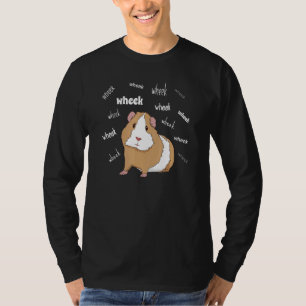 T-shirt Guinée Pig Love Guinée Pig Wheek Wheek Wheek Feed