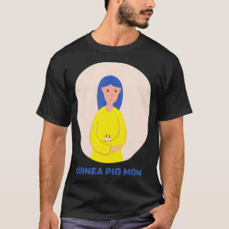T-shirt Guinée Pig Maman Cavy Domestique