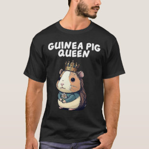 T-shirt Guinée Pig Maman Papa Piggy Chew Cage 1