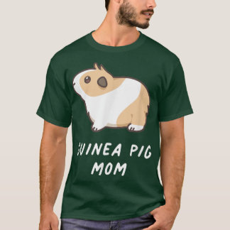 T-shirt Guinée Pig Mom Funny mignon Rodent Pet Kawaii Aest