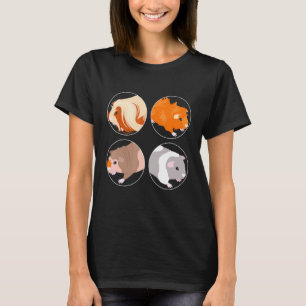 T-shirt Guinée Pig Papa Maman Rodent Animal Wheek Wheek Ca