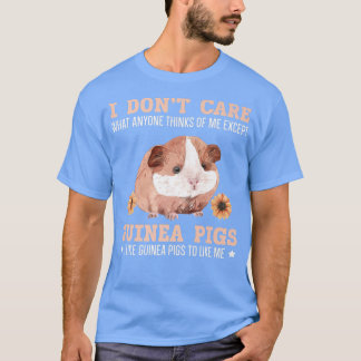 T-shirt Guinée Pig Papa Maman Rodent Pet Lover Wheek Wheek