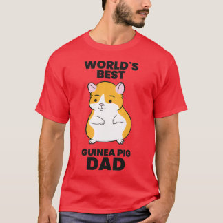 T-shirt Guinée Pig Papa Poison Worlds Meilleure Guinée Pig