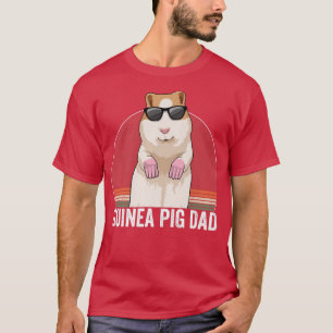 T-shirt Guinée Pig Papa Propriétaire Guinée Pig Vêtements 