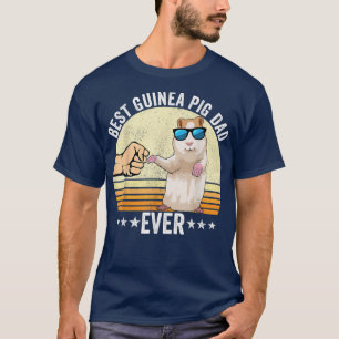 T-shirt Guinée Pig Papa Propriétaire Guinée Pig Vêtements 