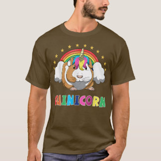 T-shirt Guinée Pig Shirts For Girls Guinée Pig Unicorn Gui