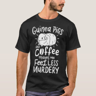 T-shirt Guinée Pigs Café Drôle cadeau _1