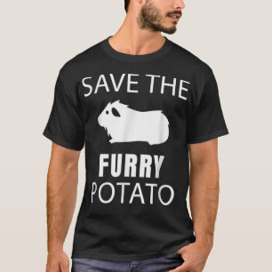T-shirt Guinée sans cheveux CochonSauvez la pomme de te