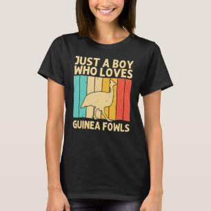 T-shirt Guinée Voler pour garçons Enfants Bird Chicken Far