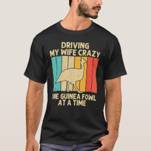 T-shirt Guinée Voler pour hommes papa Bird Chicken Farm