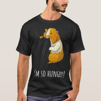 T-shirt Guinéen Cochon Je suis si affamé Je propriétaire d
