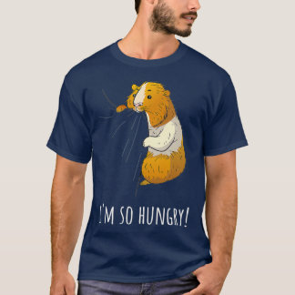 T-shirt Guinéen Cochon Je suis si affamé Je propriétaire d