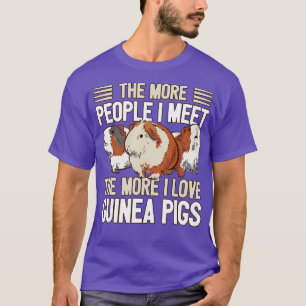 T-shirt Guinéen - J'aime les Cochons de Guinée