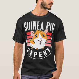 T-shirt Guinéen Pig Expert Cute Ours Animal Animal Pet Pre