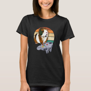 T-shirt Guinéen Pig Jeu Vidéo Faune Animal Guinéen Piogg G