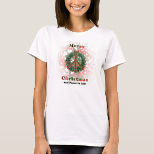 T-shirt Guirlande de paix de Noël