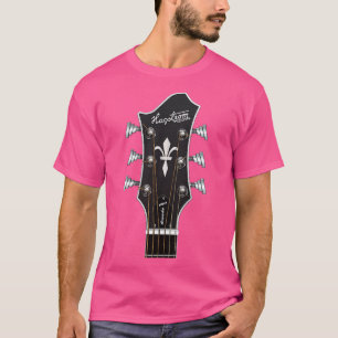 T-SHIRT GUITAR HEADSTOCK ART HAGSTROM ULTRA SWEDE