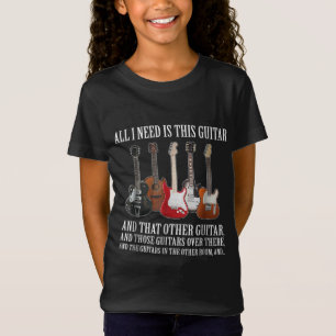 T-Shirt Guitar   I Need Is This Guitar Any Musician